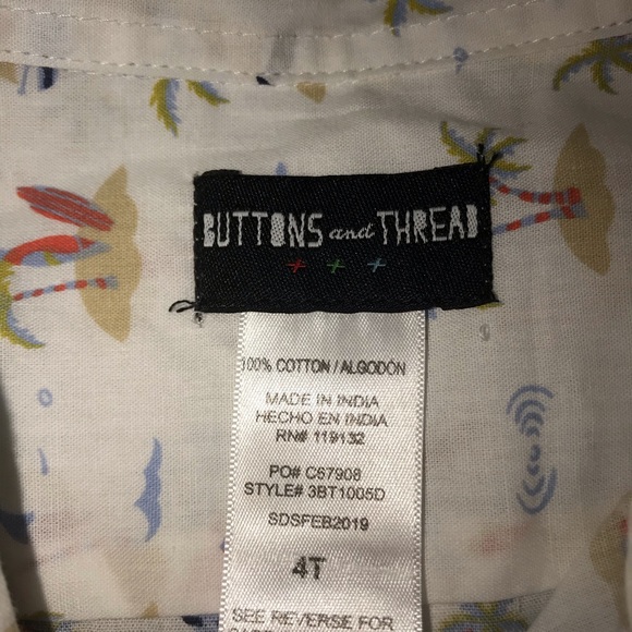 Short sleeve button up - Picture 2 of 3